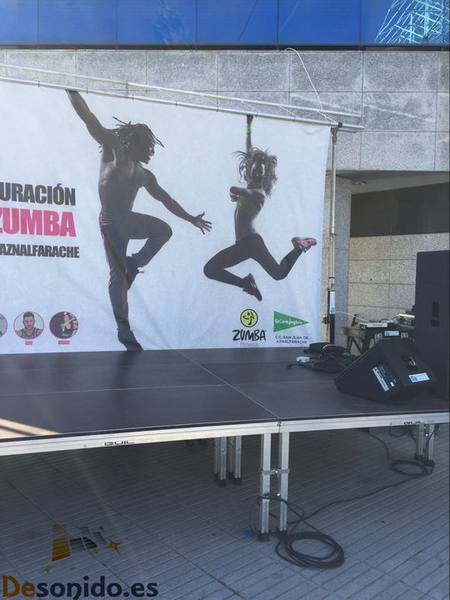 Escenario para El Corte Ingles