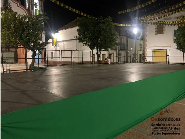 Escenario en Cañada del Rosal