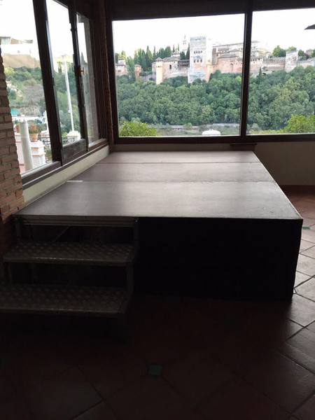 Escenario en Granada
