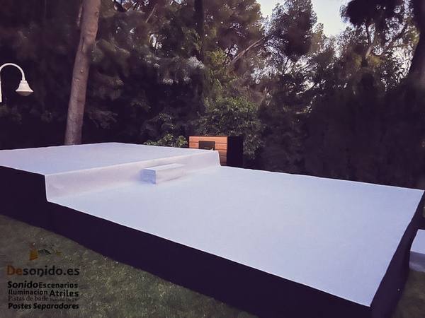 Escenario en Palacio Monte Miramar de Malaga