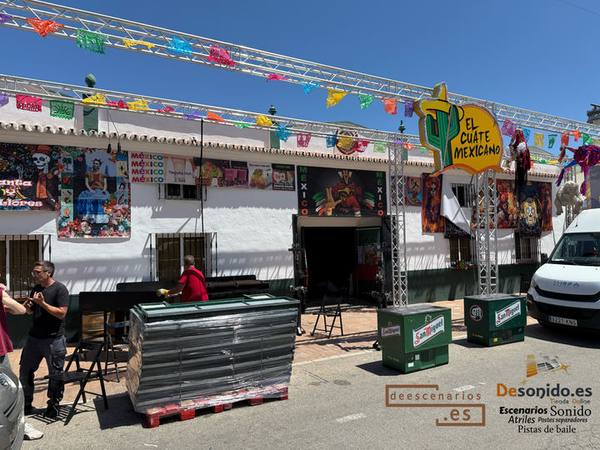 Truss para caseta de feria