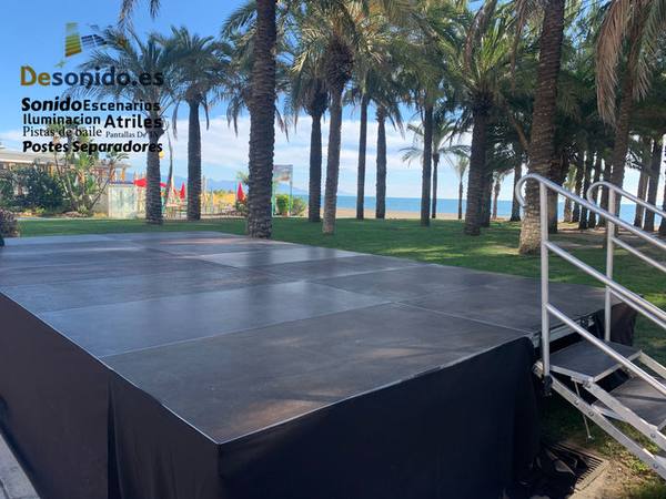 Escenario para Mitin Politico