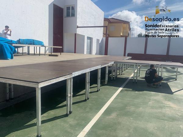 Escenario en Alosno (Huelva)