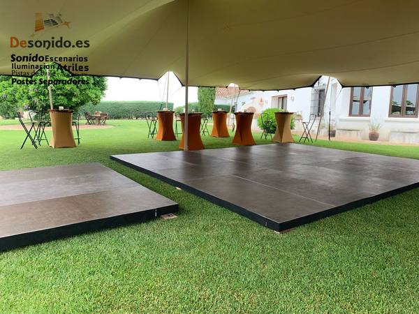 Pista de baile en Cáceres