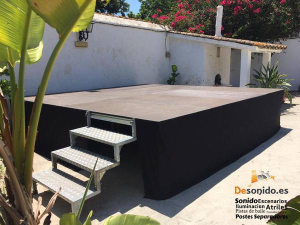 Escenario para boda