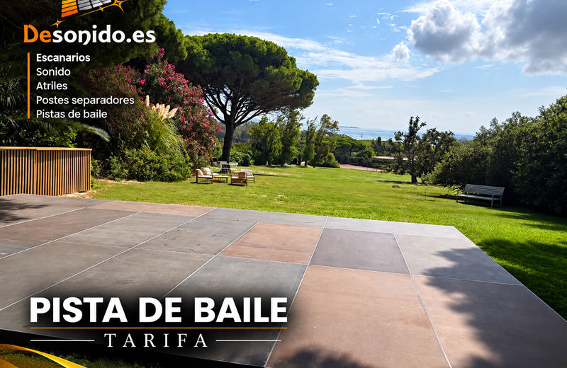 Imagen de la noticia: Pista de baile para una boda en Tarifa