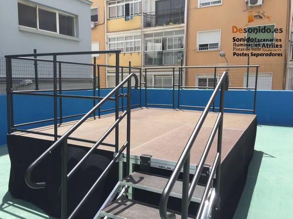 Escenario para guardería de Malaga