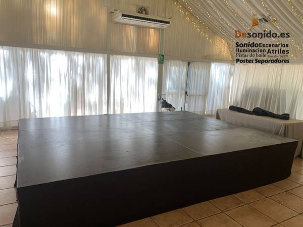 Escenario para boda