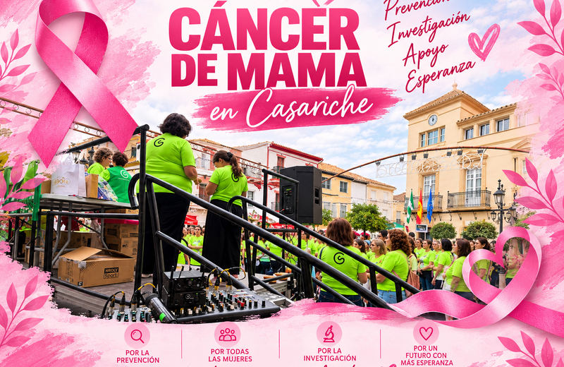 Imagen de la noticia: CASARICHE, UNIDO CONTRA EL CÁNCER DE MAMA