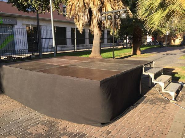 Escenario en Malaga