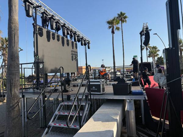 Escenario para Estrella Morente.
