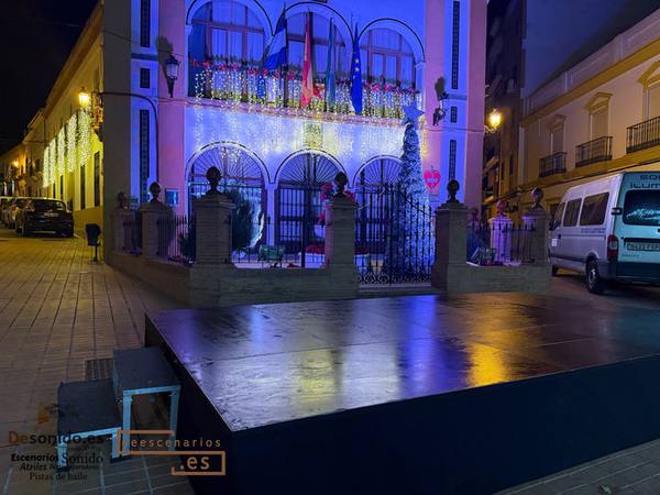Cartero real en Huevar del Aljarafe