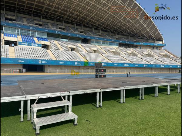 Campeonato de España de Atletismo de Malaga.
