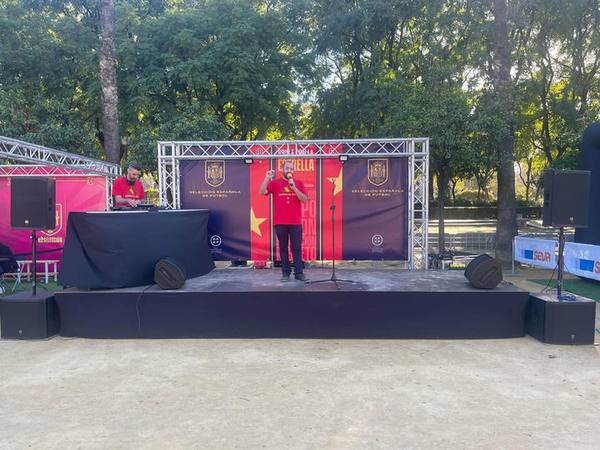 Fan Zone en Sevilla