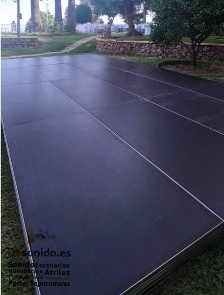 Pista de baile en Finca Canasteros de Marbella
