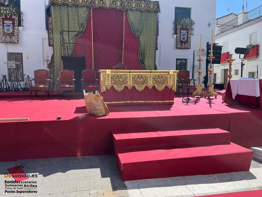 Coronación de María Santísima de las Angustias de Sanlúcar La Mayor
