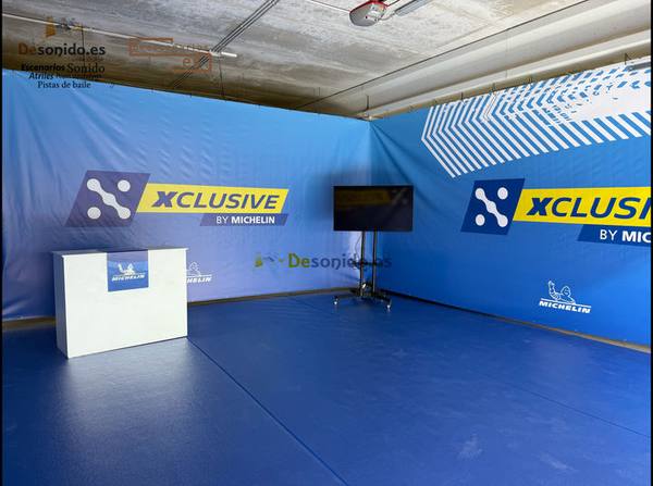 Moqueta para Michelin en Sevilla