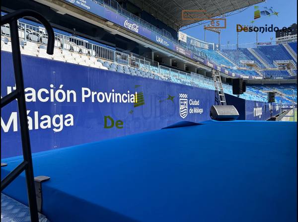Estadio de la Rosaleda.