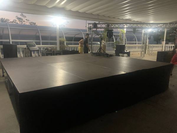 Escenario para boda