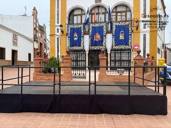 Palco presidencial de Huevar del Aljarafe