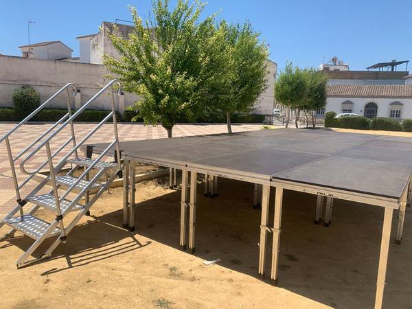 Escenario en Pedrera